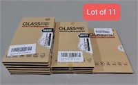 Lot of 11 - Various Types of Glass Screen Pro+ Tem