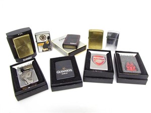 ASSORTED COLLECTION OF ZIPPO LIGHTERS
