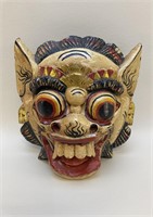 Wooden Mask made in Indonesia
