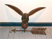 Copper Weather Vane Eagle