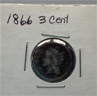 1866 3-cent piece