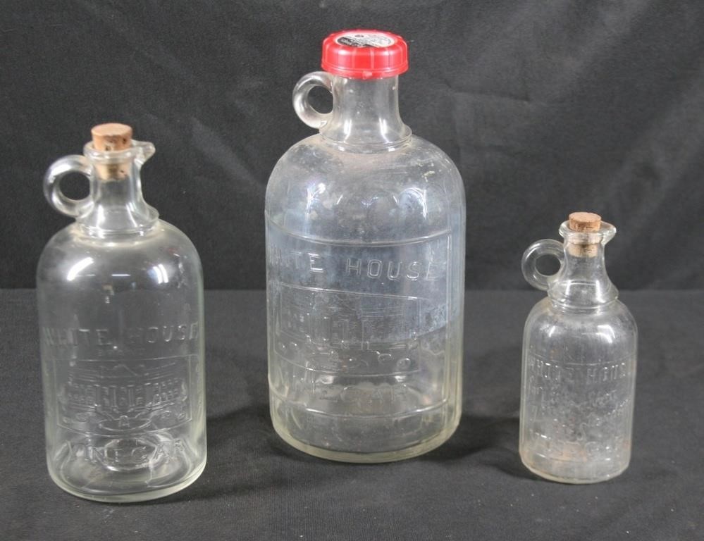 White House Vinegar Bottles