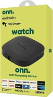 onn Android TV 4K UHD Streaming Device with Voice