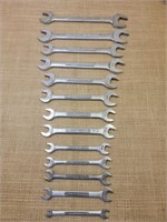 Craftsman Open End Wrench Lot V Series Made in