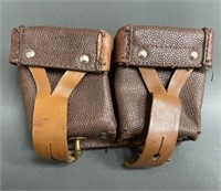 Leather Military Pouch