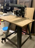10" Craftsman Radial Arm Saw on stand