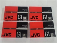 JVC - Four Cassette Tapes
