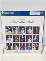 American Dolls 1996 Collector's 15 Stamps USA