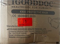 Pallet of Igooddoc KN 95 protective masks