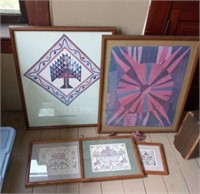 Quilters and other framed art