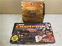 NASCAR 50th Ann. Monopoly & NASCAR Champions Game