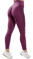 $30(M-L)JN JANPRINT Seamless Scrunch Leggings