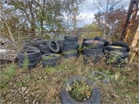 50+/- Used Tires - Most in Poor Condition