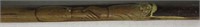 Hand Carved IOOF Fraternal Walking Cane 34.5"