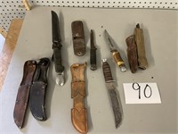 KNIVES AND KNIFE HOLDERS