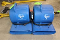 (2) Twister Portable Blowers
