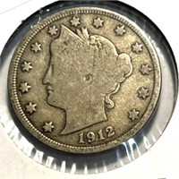 1912 Liberty Head V Nickel