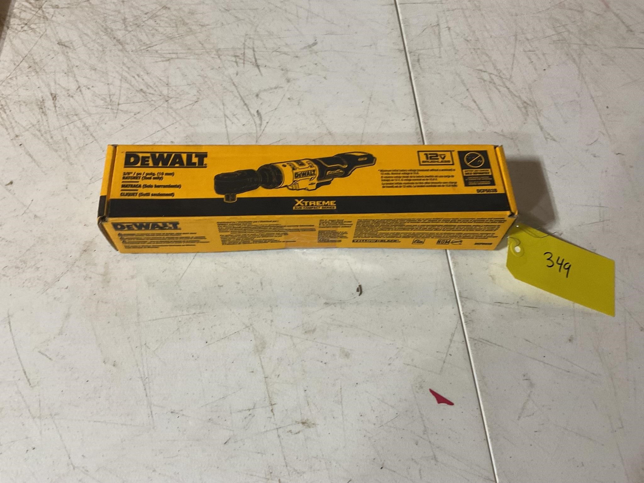 DeWalt 12 V 3/8 inch ratchet tool only