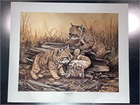 Lynx Ryfus "Morning Recess" Cat Collector Signed