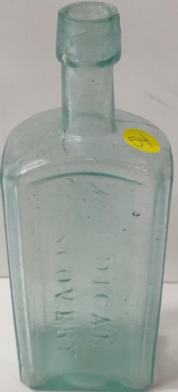 Medical Discovery Dr. Kennedy's Glass Bottle