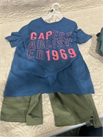 kids 14/16 gap shorts t shirt outfit