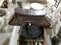 Kleinstuber Alligator Purse & Danieli Beaded Purse