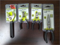4pc.Master Mech.Pliers & wrench set