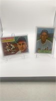 1954 Bowman and 1956 Topps Cards
