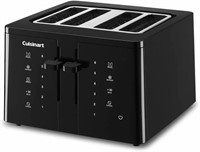 Cuisinart 4-Slice Touchscreen Toaster, Black