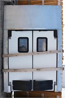 Large Cooler/Warehouse Double-Swing Door