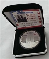 Silver World Trade Center Coin