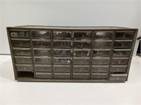 36 Drawer Plastic Small Parts Storage Cabinet