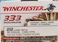 WINCHESTER 22LR, 333 RDS
