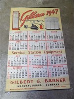 1947 Gilbarco Gas Pump  Calendar Service Station