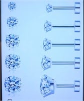 Resellers Lot CZ Stud Earring Sets - Surgical
