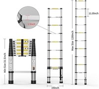 Telescoping Extension Ladder 10.5ft