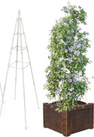 APSOONSELL Garden Obelisk Trellis for Potted Plant