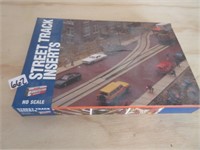 H.O Scale Street track inserts .