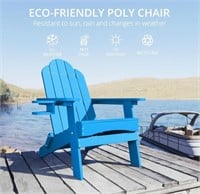 $130  38'' ADJUSTABLE ADIRONDACK CHAIR-ASSEMBLY RE