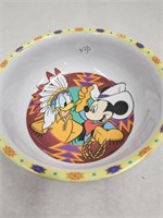 Vintage Mickey Mouse & Donald Duck Bowl
