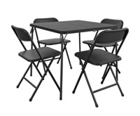 5 PIECE FOLDING TABLE AND CHAIR SET