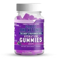 Real Ketones Diabetic BHB Hydration Gummies, 30 Se