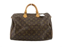 Louis Vuitton Monogram Speedy 35 Hand Bag