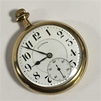 Illinois Watch Co. 21 Jewels Pocket Watch