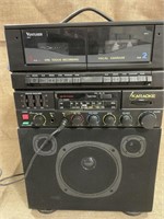 Venturer Karaoke machine  radio works
