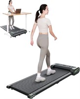 AKLUER Walking Pad Treadmill Under Desk with Remot