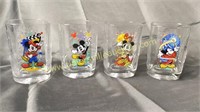 Set of Disney glasses