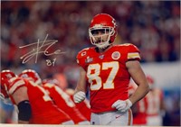 Autograph  Travis Kelce Photo