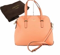 Kate Spade Leather Peach 2 Way Shoulder Bag