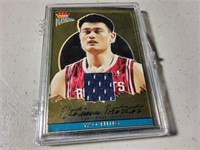 Yao Ming Fleer Platinum Jersey card